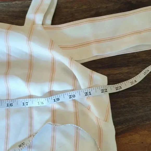 Madison Curvy women's striped blouse tank top - Picture 6 of 9